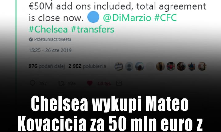 Chelsea kupuje piłkarza Realu za 50 mln euro!